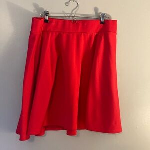 Torrid Size 0 Hot Pink Skater Skirt